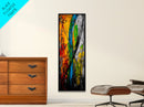 Vibrant Abstract Trees, Colorful Modern Wall Art, Nature Inspired, Boho Art, Framed Canvas Print, Living Room Decor, Bold Statement Art