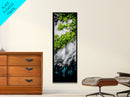 Green Abstract, Nature Inspired, Botanical Art, Canvas Print, Lush Leaves, Modern Home Decor, Office Wall Art, Contemporary Wall Art