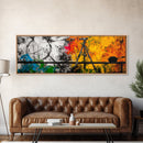 Photographer Tripod, Abstract Art, Framed Canvas Print, Artistic Studio Decor, Modern Wall Art, Creative Home Artwork, Gift Idea