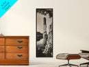 Desert Cactus Art, Surreal Nature Print, Moody Landscape Wall Art, Living Room Decor, Framed Canvas Print, Boho Western Aesthetic