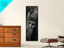 Leather Strap, Worn Texture, Rustic Detail, Framed Canvas Print, Industrial Wall Decor, Masculine Style, Close-Up Texture Art