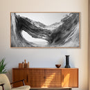 Ocean Cave, Textured Rock, Seaside Mystery, Canvas Print, Coastal Wall Art, Nature Photography, Bathroom Decor, Abstract Sea Cave
