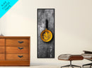 Yellow Pan, Rustic Kitchen, Bold Contrast, Culinary Wall Art, Framed Canvas Print, Industrial Decor, Chef Gift Kitchen Wall Art