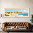 Dakhla dragon island, Morocco Panoramic Print, Vacation Gift, Morocco Wall Art, Beach Painting, Beach Decor, Beach Or Lakehouse Art