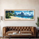 Itamaracá Island, Brazil Panoramic Print, Vacation Gift, Brazil Wall Art, Vacation Wall Art, Vacatation Memories, Beach Decor, Beach Or Lakehouse Art