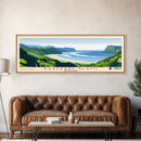 Karekare Beach, New Zealand Panoramic Print, Vacation Gift, New Zealand Wall Art, Beach Painting, Beach Decor, Large Wall Art, Wood Frame Art