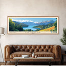 La Lisera, Chile Panoramic Print, Vacation Gift, Chile Wall Art, Vacation Wall Art, Vacatation Memories, Beach Decor, Beach Or Lakehouse Art