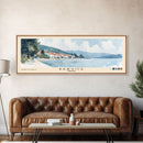 Bačvice, Croatia Watercolor Beach Print, Vacation Gift, Croatia Wall Art, Beach Painting, Beach Decor, Beach Painting