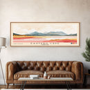 Eastern Cape, Coffee Bay Watercolor Print, Vacation Gift, Coffee Bay Wall Art, Beach Painting, Beach Decor, Large Wall Art, Wood Frame Art