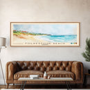 Folkestone Beach, Barbados Watercolor Beach Print, Vacation Gift, Barbados Wall Art, Beach Painting, Beach Decor, Beach Painting