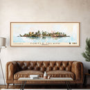 Turtle Island, Venezuela Watercolor Beach Print, Vacation Gift, Venezuela Wall Art, Beach Painting, Beach Decor, Beach Painting