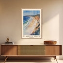 Flaherty Beach, Australia Watercolor Print, Vacation Gift, Australia Wall Art, Beach Painting, Beach Decor, Large Wall Art, Wood Frame Art