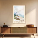 Langeoog Beach, Germany Watercolor Beach Print, Vacation Gift, Germany Wall Art, Beach Painting, Beach Decor, Beach Painting
