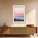 Margaret River, Australia Watercolor Beach Print, Vacation Gift, Australia Wall Art, Beach Painting, Beach Decor, Beach Painting