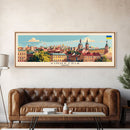Vinnytsia Ukraine Travel Print Wall Art, Panoramic City Art, Travel Art, Wall Decor, Vacation Gift, Framed Canvas Print Or Metal Art