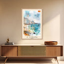 Beautiful Aachen Germany Cityscape Art Print, Framed Canvas Print, Perfect for Living Room Decor, European Wall Art