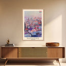 Kamianske Ukraine Scenic View, Framed Canvas Print, Travel Poster, Wall Art, Living Room Decor, Cityscape Art, Modern Home Decoration, Ukrainian City