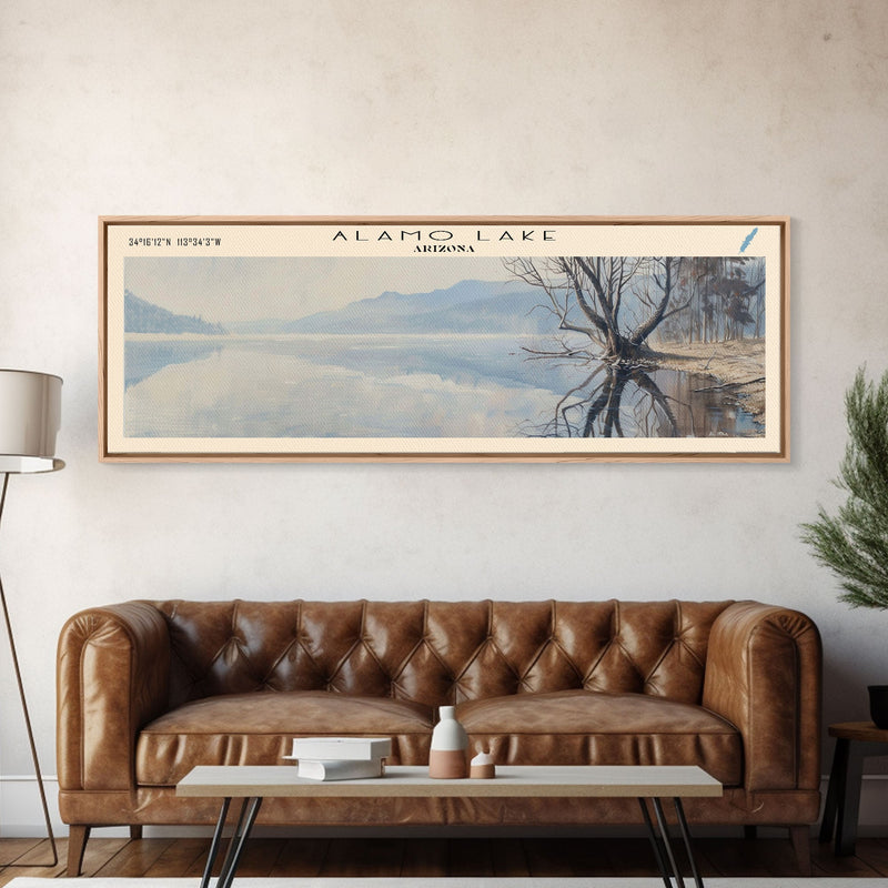 Alamo Lake Arizona Wall Art, Wall Print, Travel Wall Art, Nature Wall DÃ©cor, Above Bed Art, Living Room Wall Print