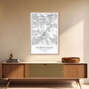 Moreno Valley Street Map, California Map, City Map Art, Modern Art, Wall Art, Canvas Print, Wall Art For Bedroom, Couple Gift, Travel Print