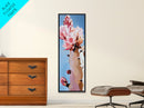 Desert Cactus Painting Framed Canvas Print Colorful Landscape Art, Joshua Tree Art, Boho Wall Art, Coastal Cowgirl Wall Art, Gift Idea