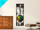 Abstract Frying Pan Painting Framed Canvas Print Kitchen Wall Art Food Review Art Moody Art Rustic Wall Art Wabi Sabi Decor