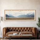 Kluane National Park and Reserve COUNTRY Travel Poster Print, Framed Canvas Print, COUNTRY Travel Art, Wood Framed Art, Wall Hanging, Home Decor