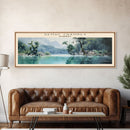 Semuc Champey Travel Poster Print, Framed Canvas Wall Art, Metal Wall Art, COUNTRY art, Gift For Him, Travel Wall Art, Travel Lover Gift