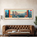 Dongguan, China Panoramic Canvas Print, Dongguan, China Painting, China Art, Dongguan Travel Poster, Travel Art, Guest Room Painting