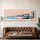 Southend-on-Sea, England Panoramic Canvas Print, Southend-on-Sea, England Painting, England Art, Southend-on-Sea Travel Poster, Travel Art, Guest Room Painting