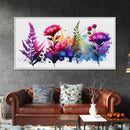 Wild Flowers Wall Art, Native Texan Flowers, Mother's Day, Framed Canvas Print, Watercolor Painting Print, Wall Decor, Living Room, Mom Gift