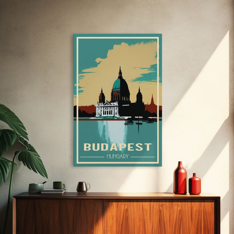 Budapest, Hungary, European Wall Art, City Wall Art, Travel Wall Print, Travel Poster, Travel Artwork, Travel Wall Art, Canvas Wall Print