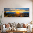 Panoramic of Kings Canyon National Park, Extra Large Wall Art, Panoramic Wall Art, Panoramic Print, Landscape Photography Landscape