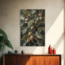 Fig Painting Print - Framed Canvas - Fig Oil Painting, Fig Painting, Kitchen Decor, Rustic Farmhouse, Minimalist Home Decor