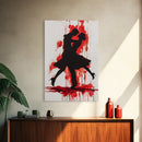 Couple Painting Print, Couple Dancing The Tango, Canvas Print, Wedding Decoration, Wedding Gift, Couple Art, Dancing Couple Art