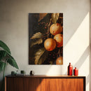 Oil Painting Print Of Oranges, Fruit Still Life, Antique Fruit Still Life Oil Painting Kitchen Decor, Kitchen Wall Art, Kitchen Decoraitons