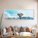 Joshua Tree Painting Print, Canvas Print, California Wall Art, California Painting, California Desert Wall Art, Landscape Paint of Joshua Tree