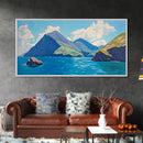 Hawaii Landscape Painting Print, Hawaii Wall Art, Ready To Hang, Hawaii Painting, Vacation Gift, Travel Gift