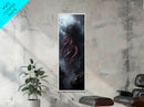 Cthulu Cosmic Horror Wall Art Canvas Print - Tall Skinny Narrow Wall Art - Accent Piece - Halloween Decor - Cosmic Horror Painting