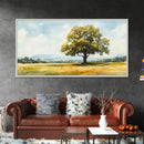 Oak Tree Art Landscape Painting Framed Canvas Print Rustic Decor Living Room Art Original Artwork Above Couch Wall Art Nature Scene