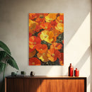 Vibrant Poppy Canvas Print with California Wildflower Art, Bright Floral Rustic Decor, Farmhouse Nature Landscape for Living Room
