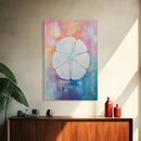 Lemon Art Print, Citrus Kitchen Decor, Coastal Art, Tropical Fruit Painting, Boho Art, Vibrant Wall Art, Canvas Print, Dining Room Decor