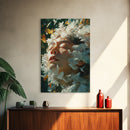 Nature Awakening Fantasy Canvas Print - Surreal Dreamscape Art, Vibrant Dreamy Wall Decor, Bohemian Living Room Artwork, Mystical Art