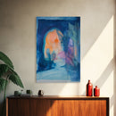 Mystical Arch, Moroccan Wall Art, Wabi Sabi Wall Art, Dark Romance Painting, Moody Art, Canvas Print, Living Room Art
