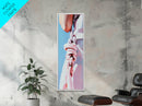 Twisted Fabric, Soft Detail, Fashion Elegance, Canvas Print, Minimalist Art, Bedroom Wall Decor, Chic Aesthetic, Stylish Modern Art