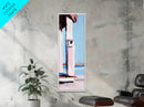 Porch Pillar Art, Rustic Farmhouse, Architectural Aesthetic, Neutral Home Decor, Country Living, Warm Tones, Canvas Print