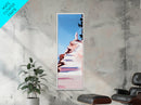 Sunset Cliffs, Beach Landscape, Warm Coastal Decor, Ocean View Art, Living Room Print, Modern Seascape, Canvas Print, Summer Art