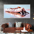 Driftwood Reflection, Coastal Wall Art, Beach House Decor, Nature-Inspired, Neutral Art, Minimalist Style, Canvas Print, Living Room