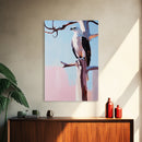 Majestic Eagle, Wildlife Painting, Nature Inspired, Canvas Print, Office Wall Art, Rustic Home Decor, Outdoor Enthusiast Gift