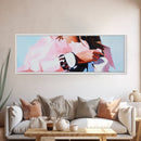 Fashion, Chic, Woman, Canvas Print, Modern Wall Art, Minimalist Decor, Boho Aesthetic, Feminine Artwork, Bedroom or Dressing Room Decor