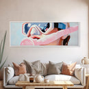 Scuba Diver, Snorkeling Art, Ocean Adventure, Canvas Print, Coastal Wall Art, Modern Beach Decor, Nautical Theme, Living Room Art